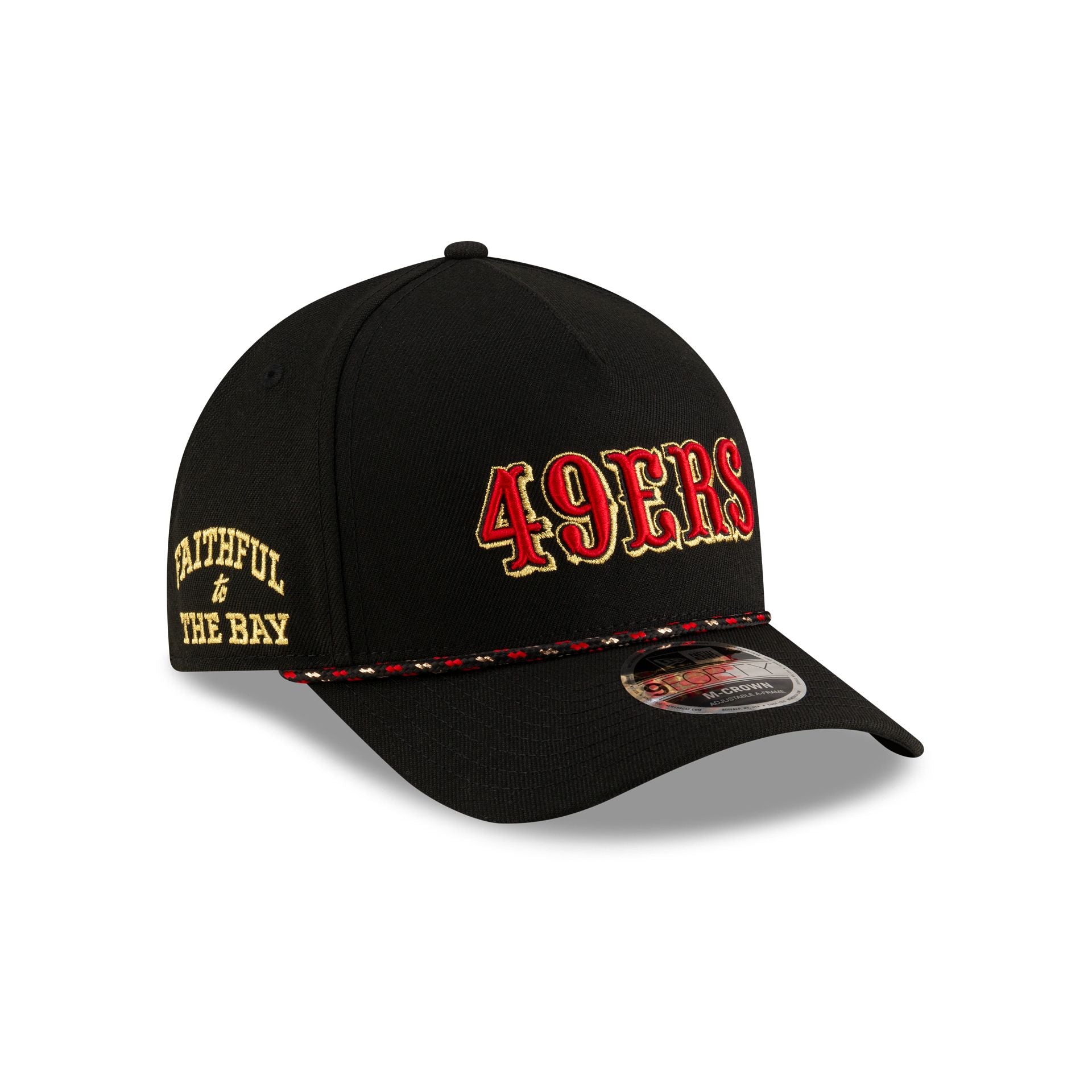San Francisco 49ers 2025 NFL Rivalries 9FORTY M-Crown A-Frame Snapback Hat