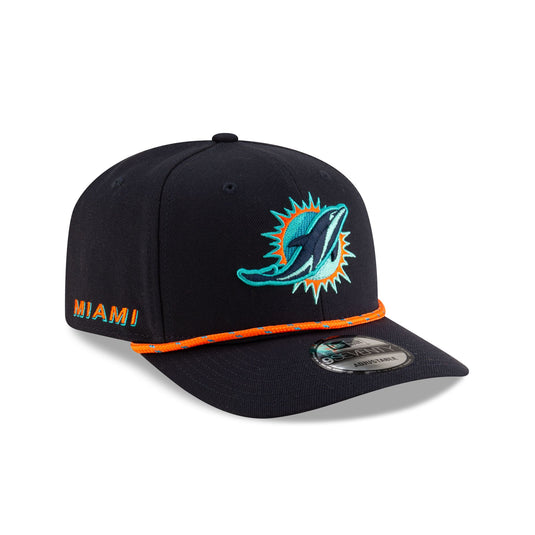Miami Dolphins 2025 NFL Rivalries 9SEVENTY Stretch-Snap Hat - New Era Cap