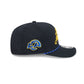 Los Angeles Rams 2025 NFL Rivalries 9SEVENTY Stretch-Snap Hat