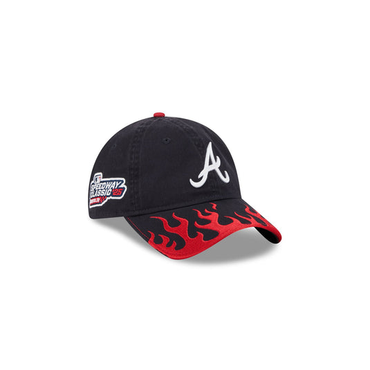 Atlanta Braves Speedway Classic Kids 9TWENTY Adjustable Hat - New Era Cap