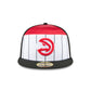 Atlanta Hawks 2025 Tip-Off Split Panel 59FIFTY Fitted Hat