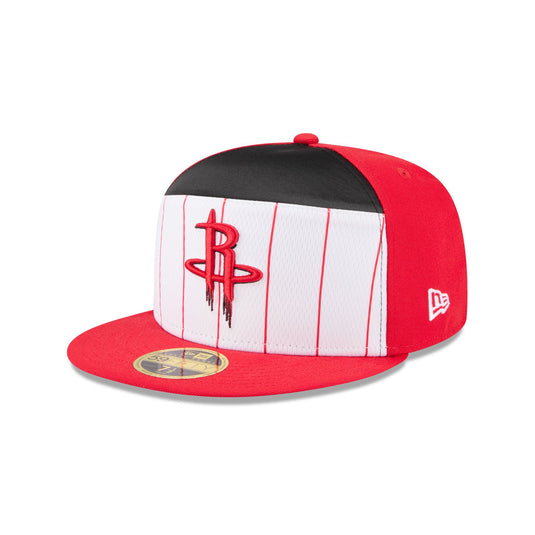 Houston Rockets 2025 Tip-Off Split Panel 59FIFTY Fitted Hat - New Era Cap