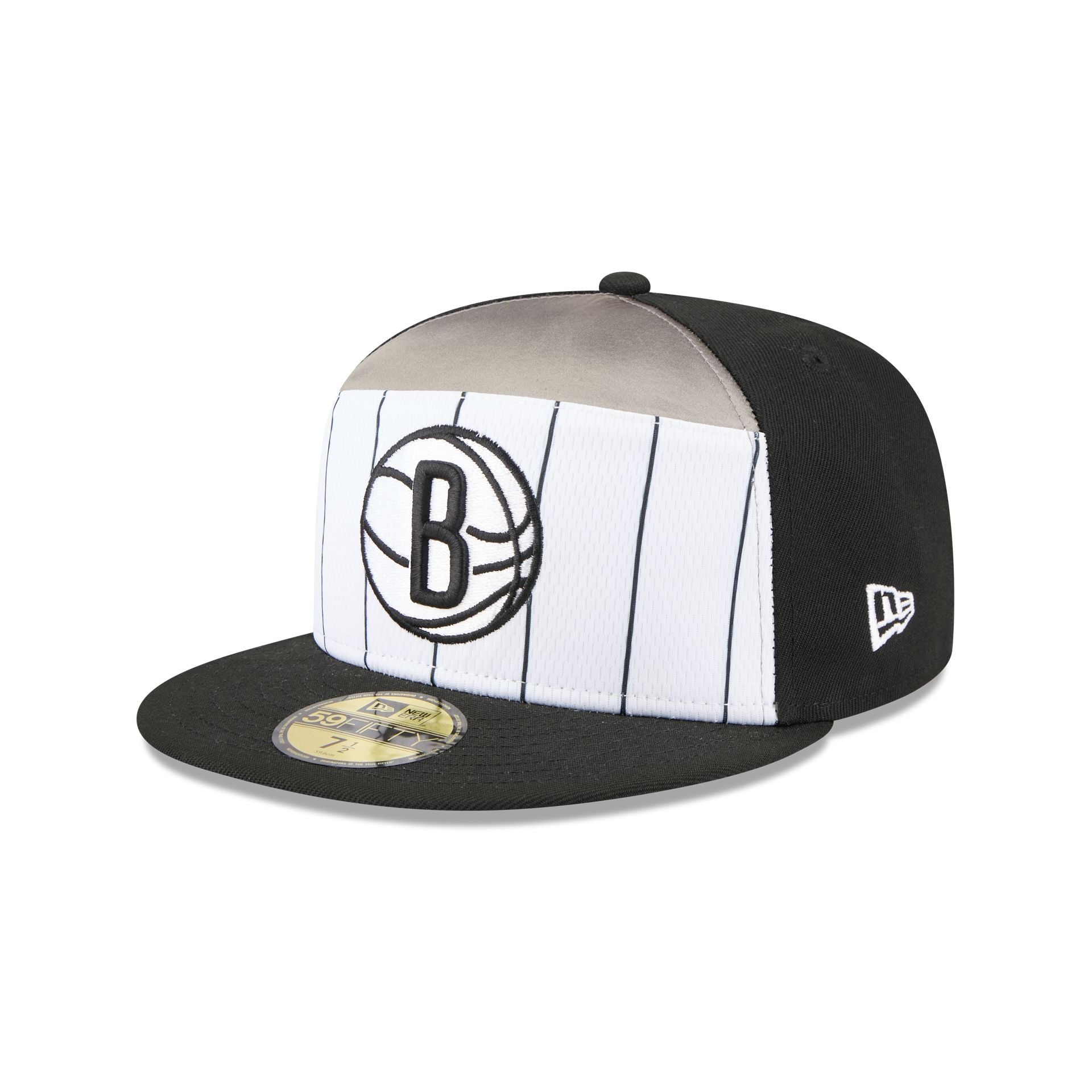 Brooklyn Nets 2025 Tip-Off Split Panel 59FIFTY Fitted Hat