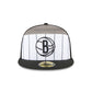 Brooklyn Nets 2025 Tip-Off Split Panel 59FIFTY Fitted Hat
