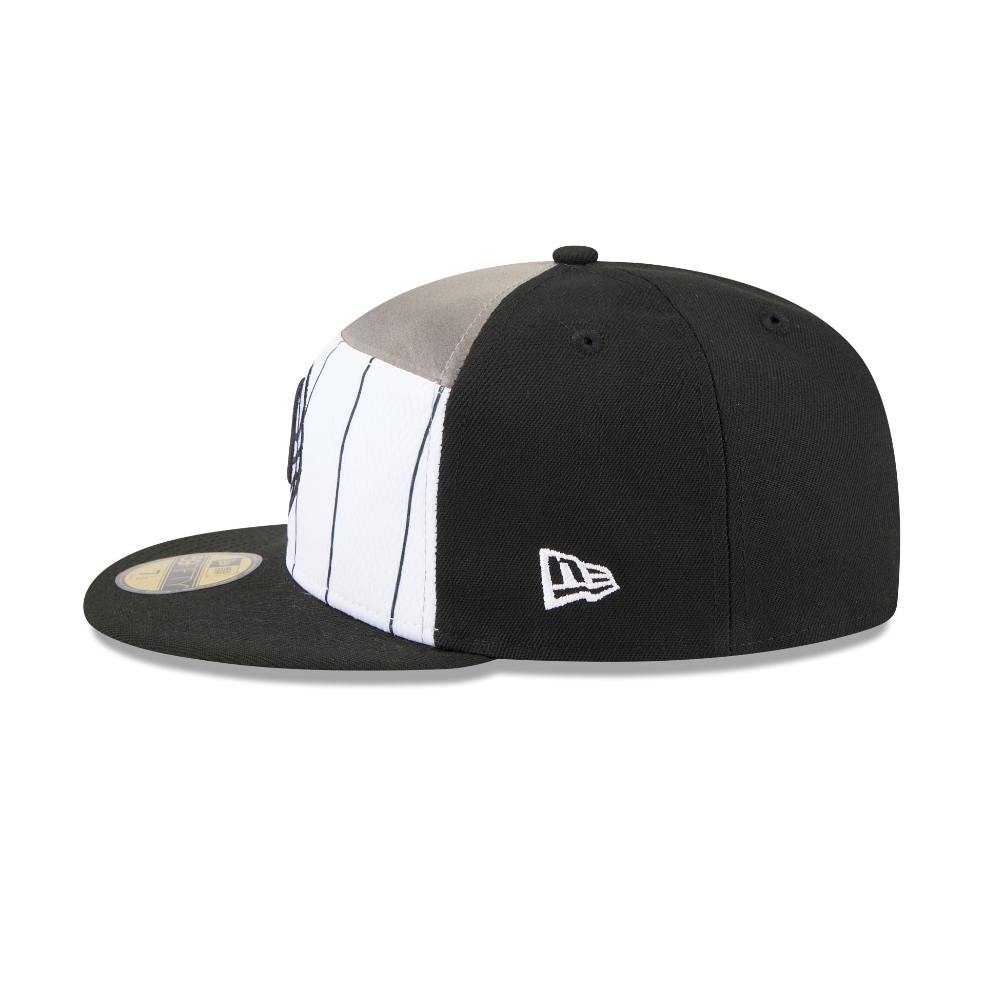 Brooklyn Nets 2025 Tip-Off Split Panel 59FIFTY Fitted Hat