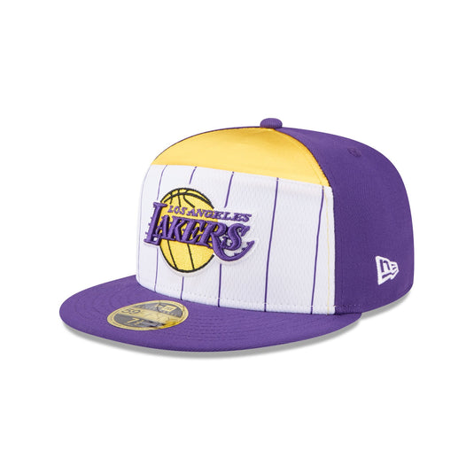 Los Angeles Lakers 2025 Tip-Off Split Panel 59FIFTY Fitted Hat - New Era Cap