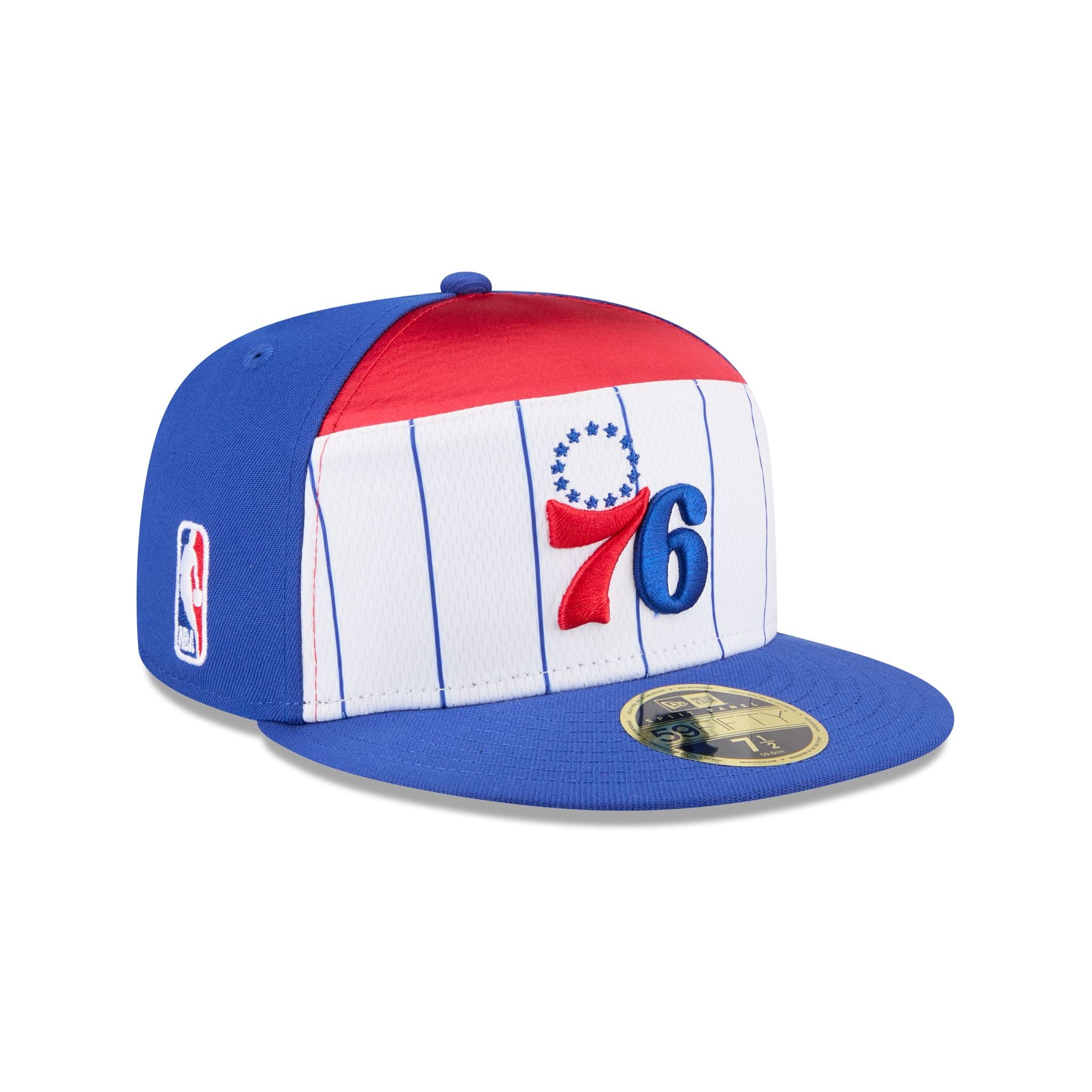 Philadelphia 76ers 2025 Tip-Off Split Panel 59FIFTY Fitted Hat