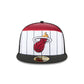 Miami Heat 2025 Tip-Off Split Panel 59FIFTY Fitted Hat
