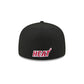 Miami Heat 2025 Tip-Off Split Panel 59FIFTY Fitted Hat