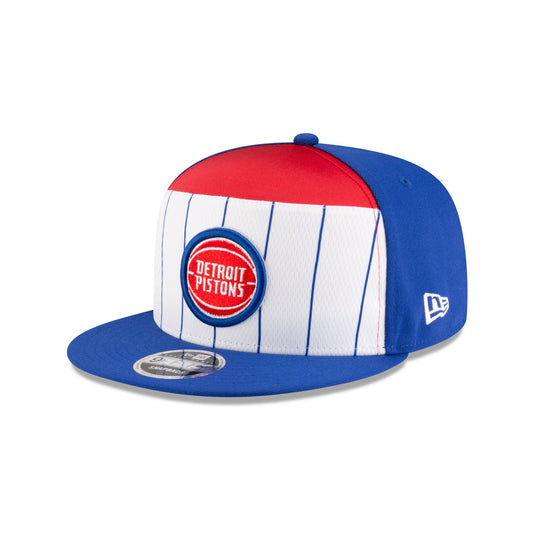 Detroit Pistons 2025 Tip-Off Split Panel 9FIFTY Snapback Hat - New Era Cap