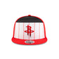 Houston Rockets 2025 Tip-Off Split Panel 9FIFTY Snapback Hat