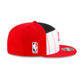 Houston Rockets 2025 Tip-Off Split Panel 9FIFTY Snapback Hat