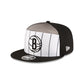Brooklyn Nets 2025 Tip-Off Split Panel 9FIFTY Snapback Hat