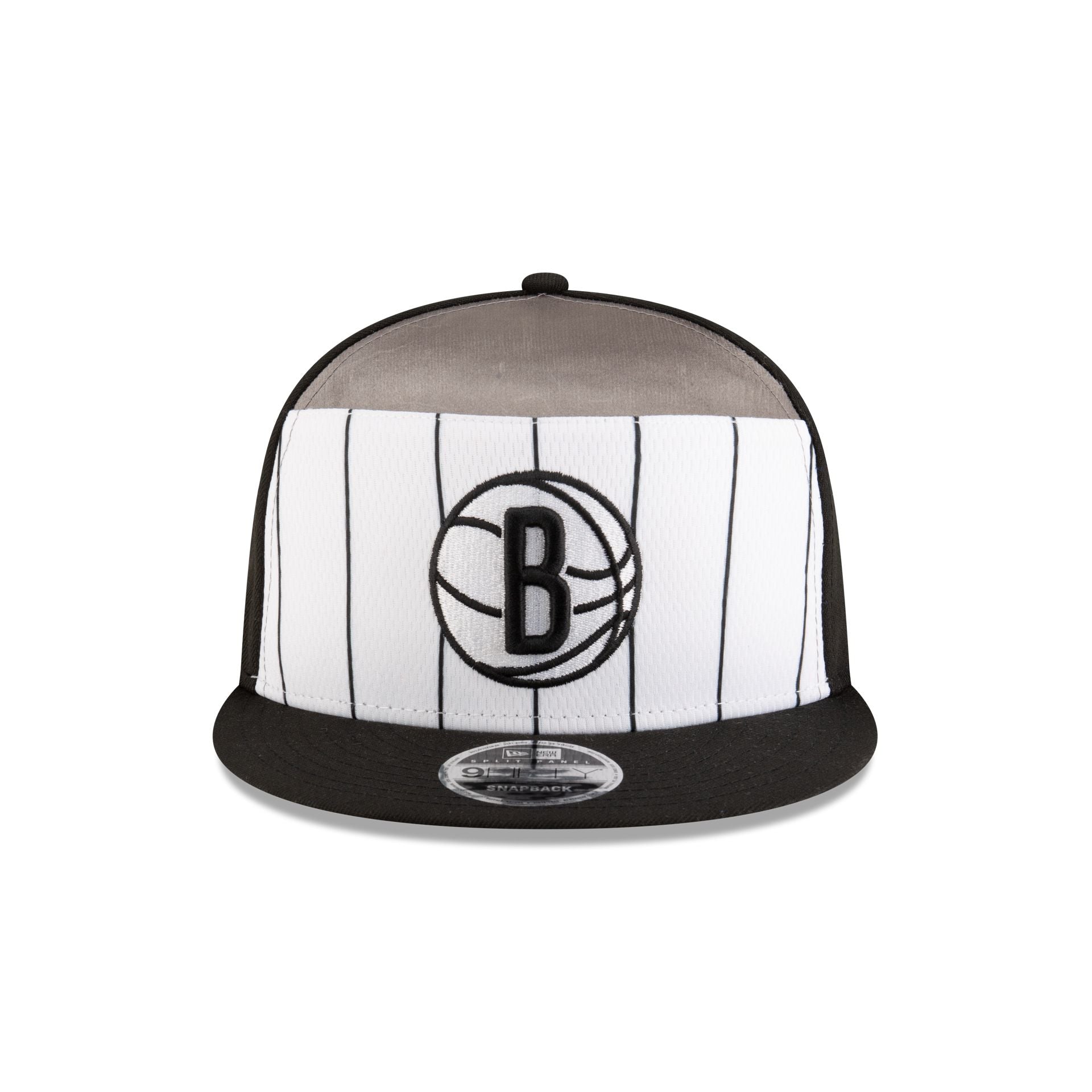Brooklyn Nets 2025 Tip-Off Split Panel 9FIFTY Snapback Hat