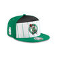 Boston Celtics 2025 Tip-Off Split Panel 9FIFTY Snapback Hat