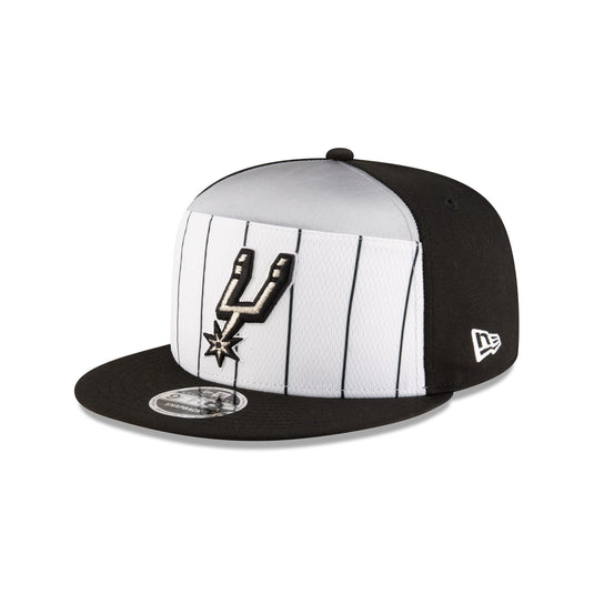 San Antonio Spurs 2025 Tip-Off Split Panel 9FIFTY Snapback Hat - New Era Cap