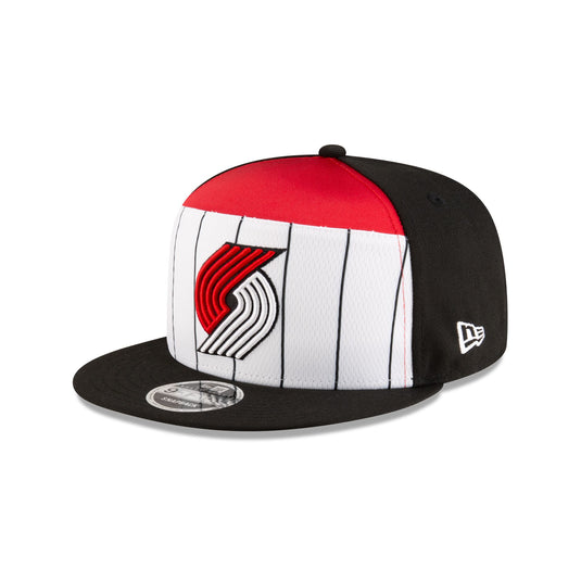 Portland Trail Blazers 2025 Tip-Off Split Panel 9FIFTY Snapback Hat - New Era Cap