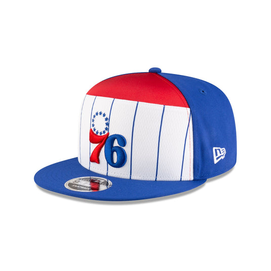 Philadelphia 76ers 2025 Tip-Off Split Panel 9FIFTY Snapback Hat - New Era Cap