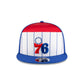 Philadelphia 76ers 2025 Tip-Off Split Panel 9FIFTY Snapback Hat