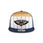 New Orleans Pelicans 2025 Tip-Off Split Panel 9FIFTY Snapback Hat