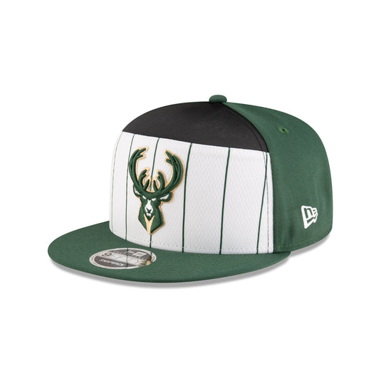 Milwaukee Bucks 2025 Tip-Off Split Panel 9FIFTY Snapback Hat - New Era Cap