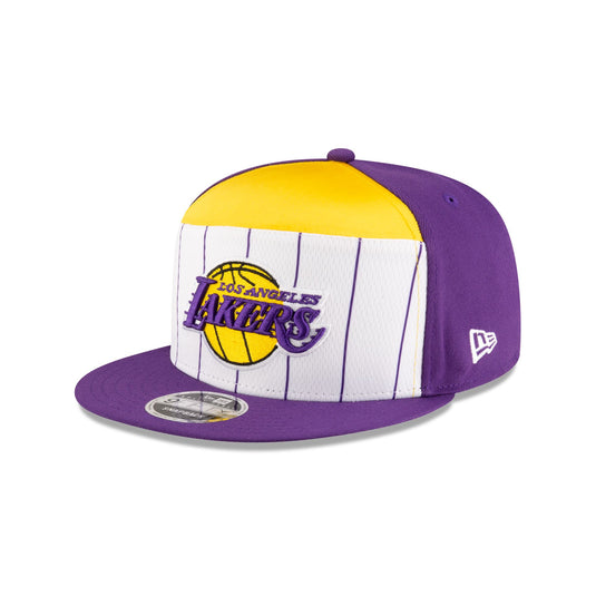Los Angeles Lakers 2025 Tip-Off Split Panel 9FIFTY Snapback Hat - New Era Cap