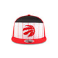 Toronto Raptors 2025 Tip-Off Split Panel 9FIFTY Snapback Hat