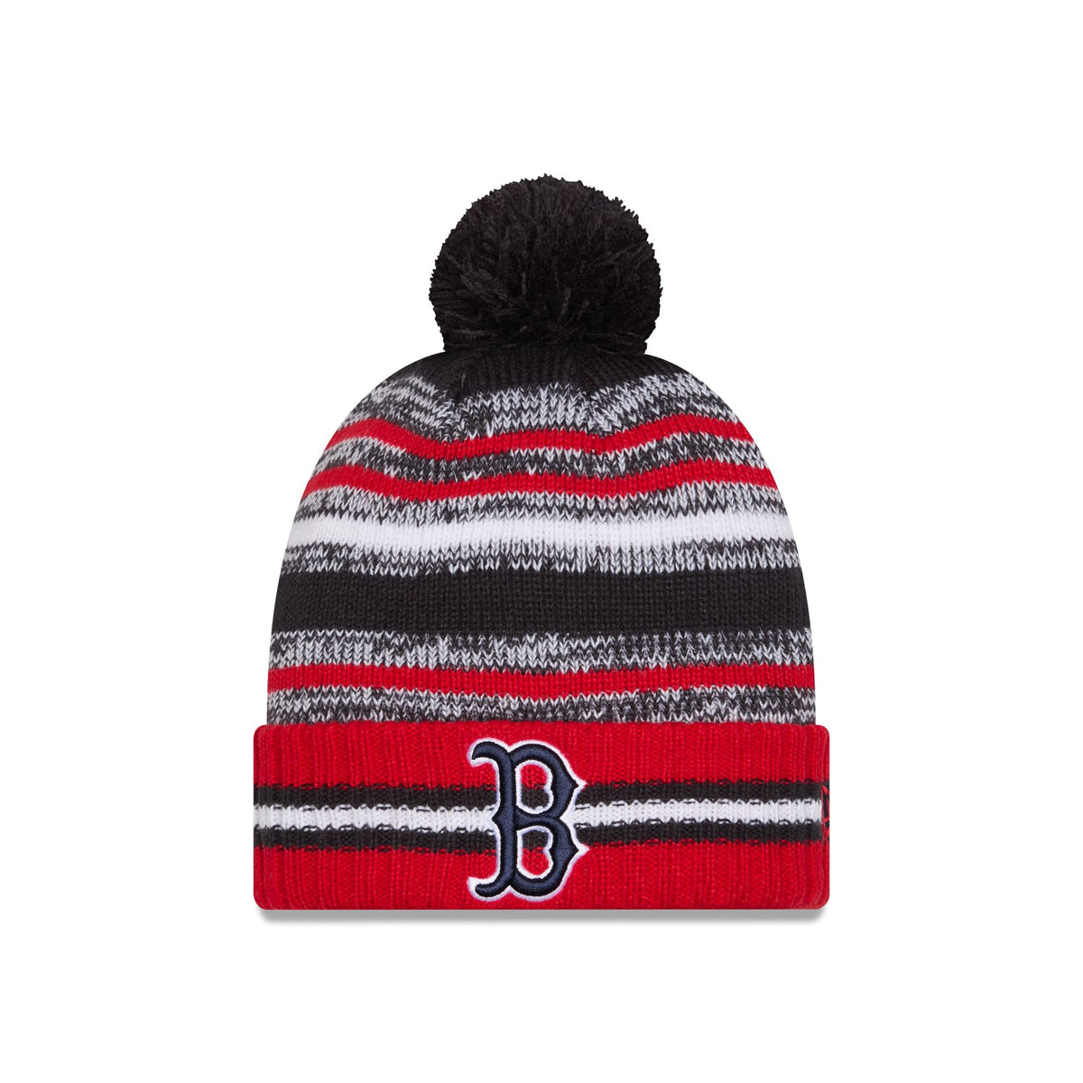 Boston Red Sox Cheer Pom Knit Hat