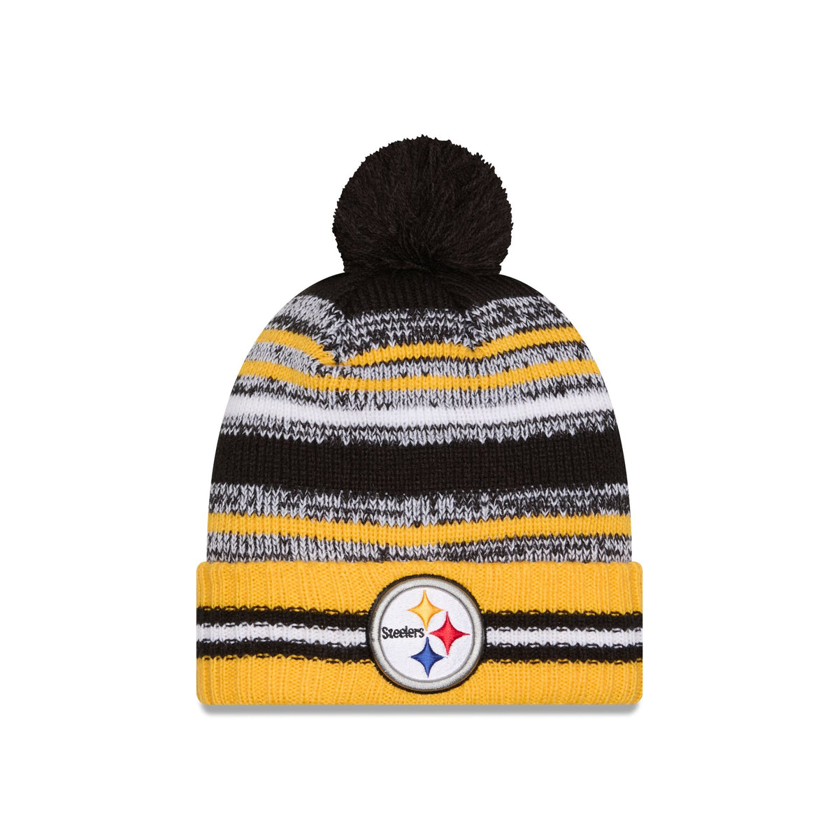Pittsburgh Steelers Cheer Pom Knit Hat