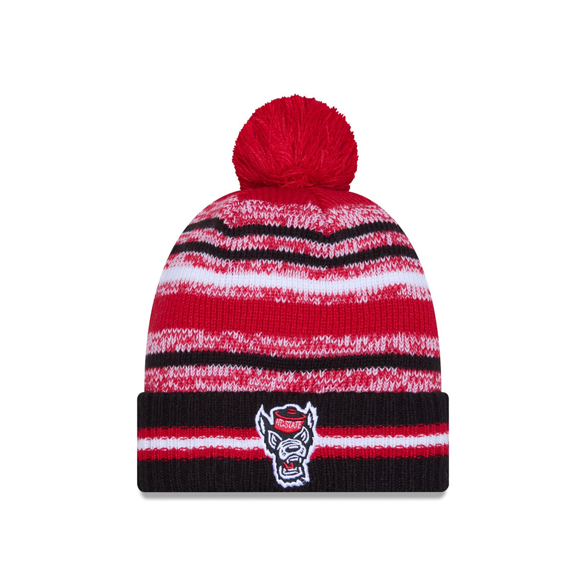 NC State Wolfpack Cheer Pom Knit Hat