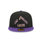 Los Angeles Lakers 2025 City Edition 59FIFTY Fitted Hat