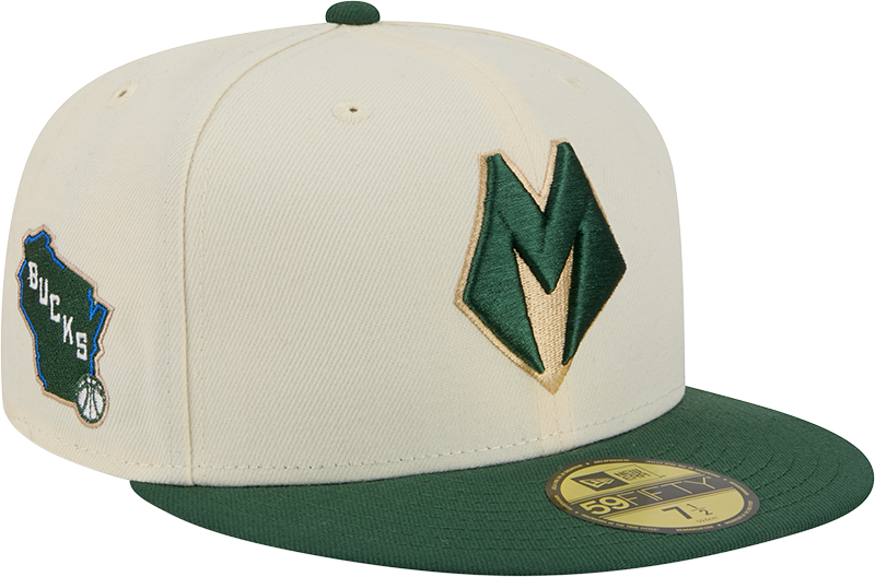Milwaukee Bucks 2025 City Edition 59FIFTY Fitted Hat
