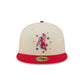 Houston Rockets 2025 City Edition Chrome White Corduroy 59FIFTY Fitted Hat