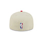 Houston Rockets 2025 City Edition Chrome White Corduroy 59FIFTY Fitted Hat