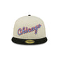 Chicago Bulls 2025 City Edition Chrome White Corduroy 59FIFTY Fitted Hat