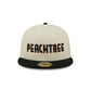 Atlanta Hawks 2025 City Edition Chrome White Corduroy 59FIFTY Fitted Hat