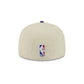 Los Angeles Lakers 2025 City Edition Chrome White Corduroy 59FIFTY Fitted Hat