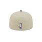Portland Trail Blazers 2025 City Edition Chrome White Corduroy 59FIFTY Fitted Hat