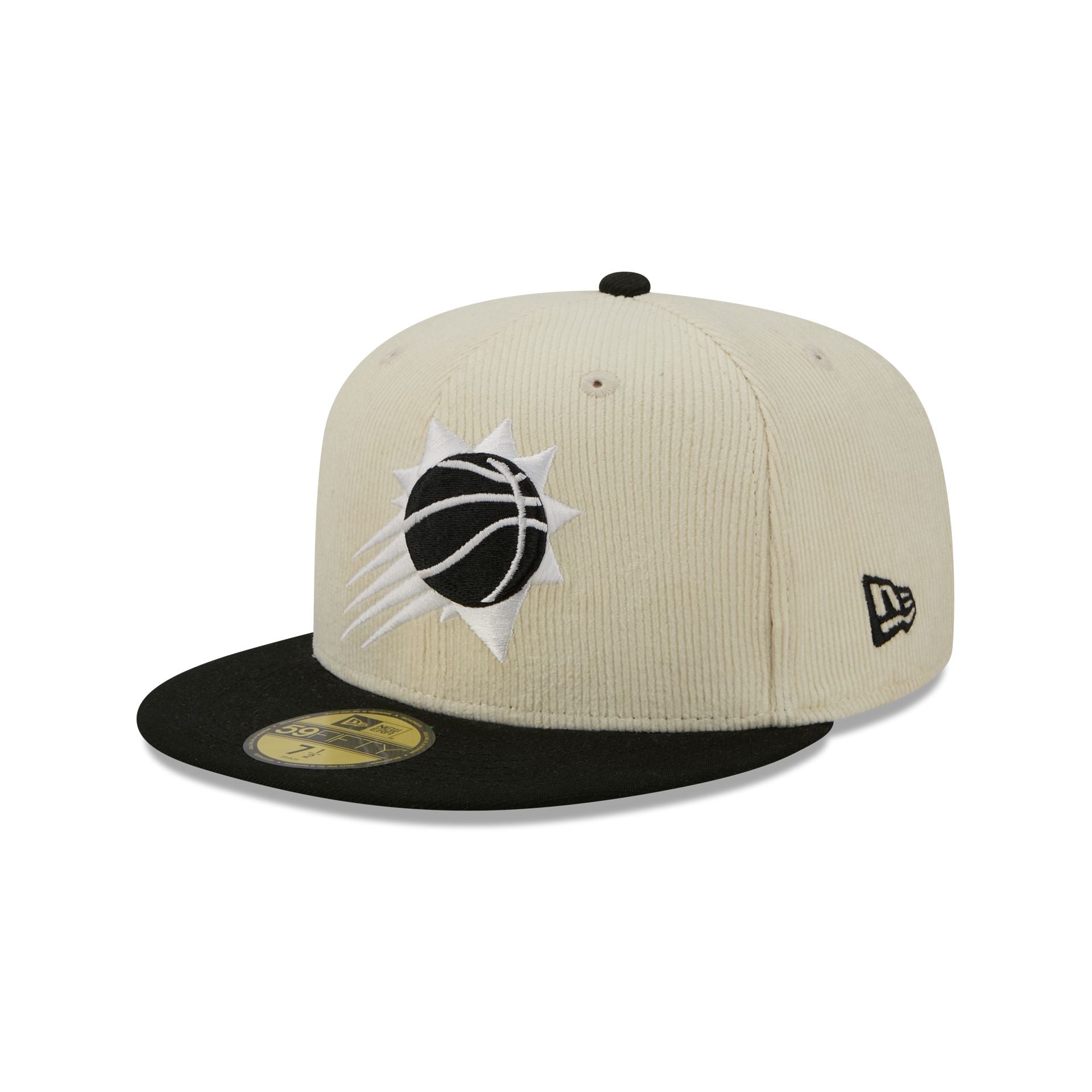 Phoenix Suns 2025 City Edition Chrome White Corduroy 59FIFTY Fitted Hat