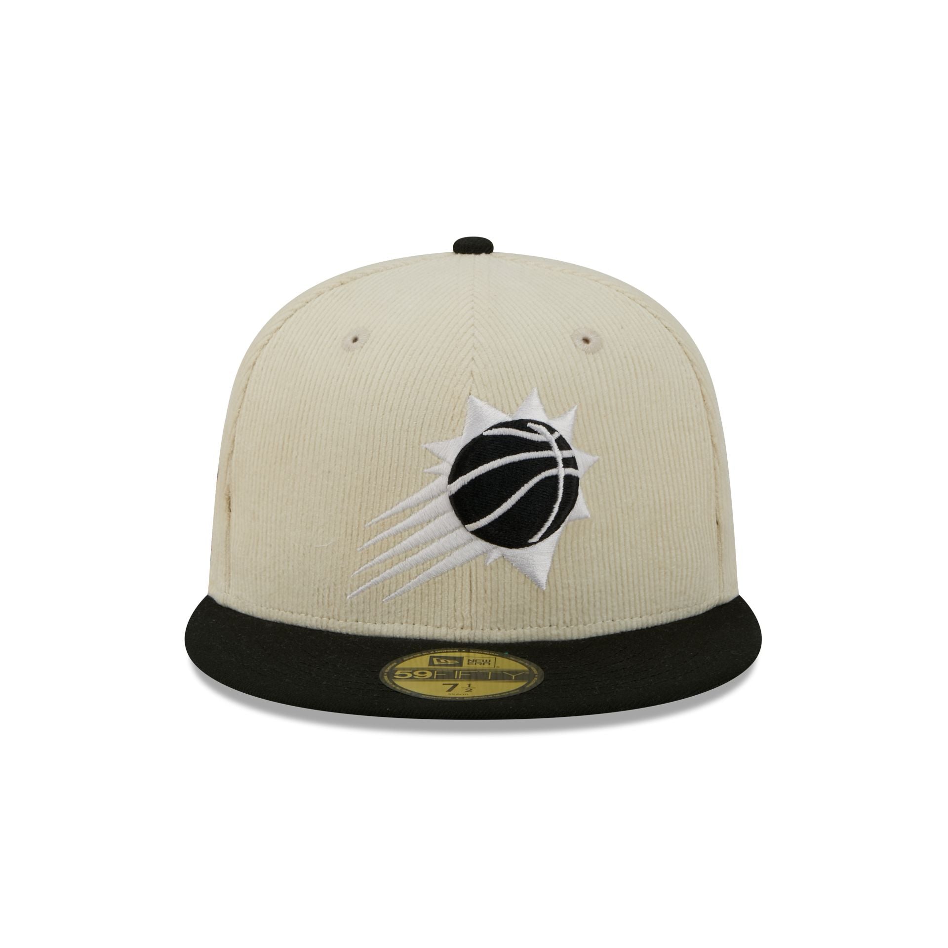 Phoenix Suns 2025 City Edition Chrome White Corduroy 59FIFTY Fitted Hat