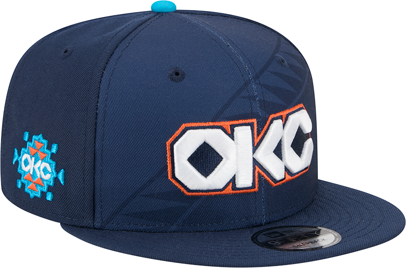 Oklahoma City Thunder 2025 City Edition 9FIFTY Snapback Hat