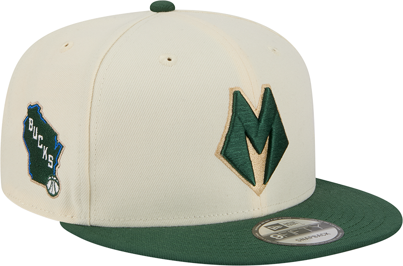 Milwaukee Bucks 2025 City Edition 9FIFTY Snapback Hat