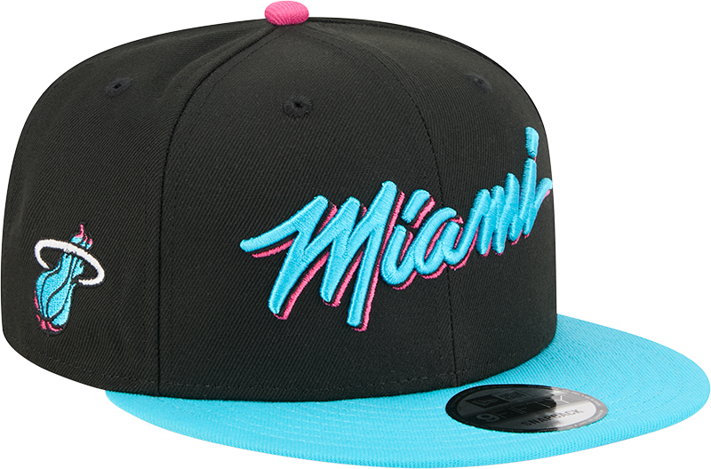 Miami Heat 2025 City Edition 9FIFTY Snapback Hat
