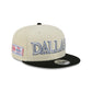 Dallas Mavericks 2025 City Edition Chrome White Corduroy 9FIFTY Snapback Hat