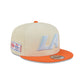 Los Angeles Clippers 2025 City Edition Chrome White Corduroy 9FIFTY Snapback Hat