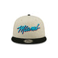 Miami Heat 2025 City Edition Chrome White Corduroy 9FIFTY Snapback Hat