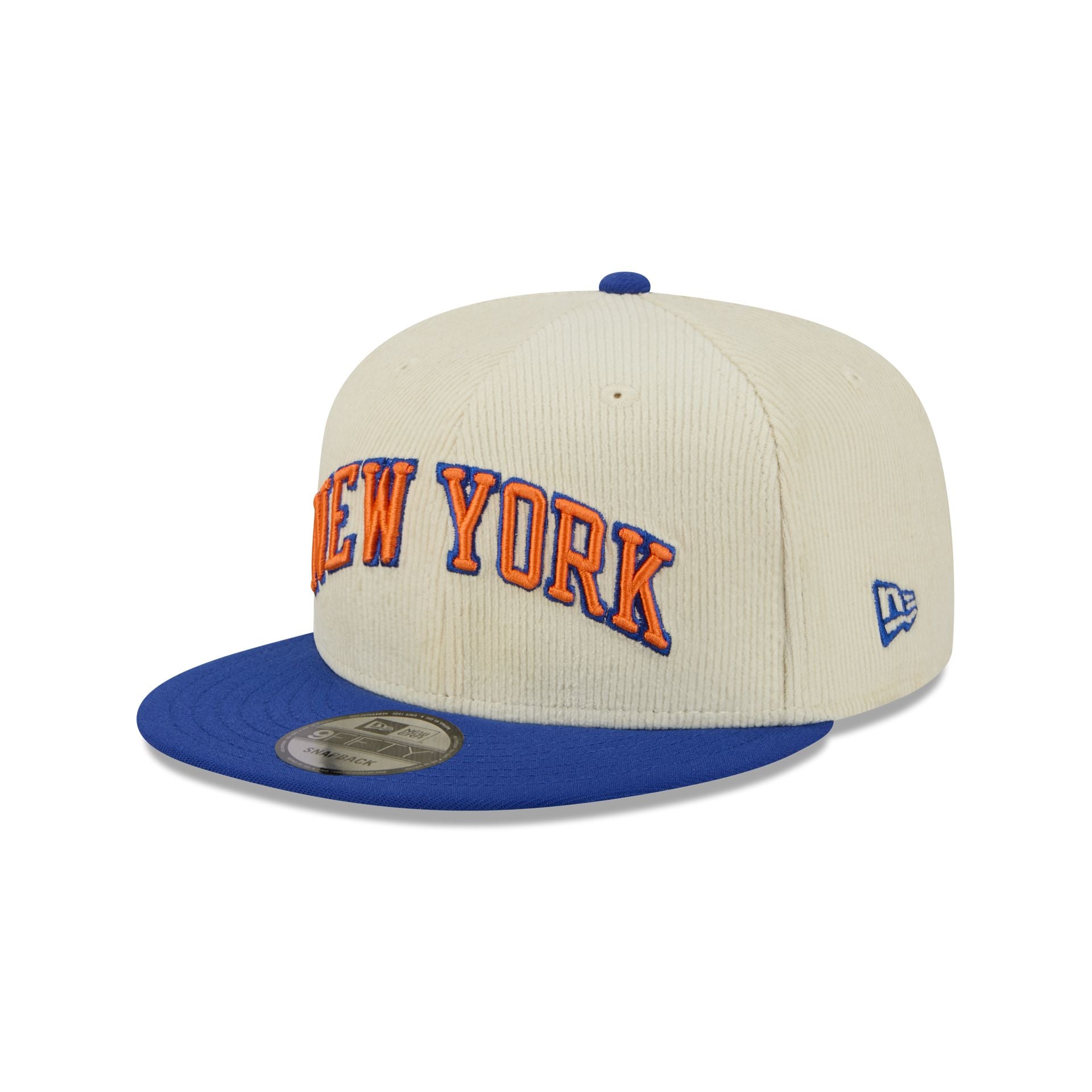 New York Knicks 2025 City Edition Chrome White Corduroy 9FIFTY