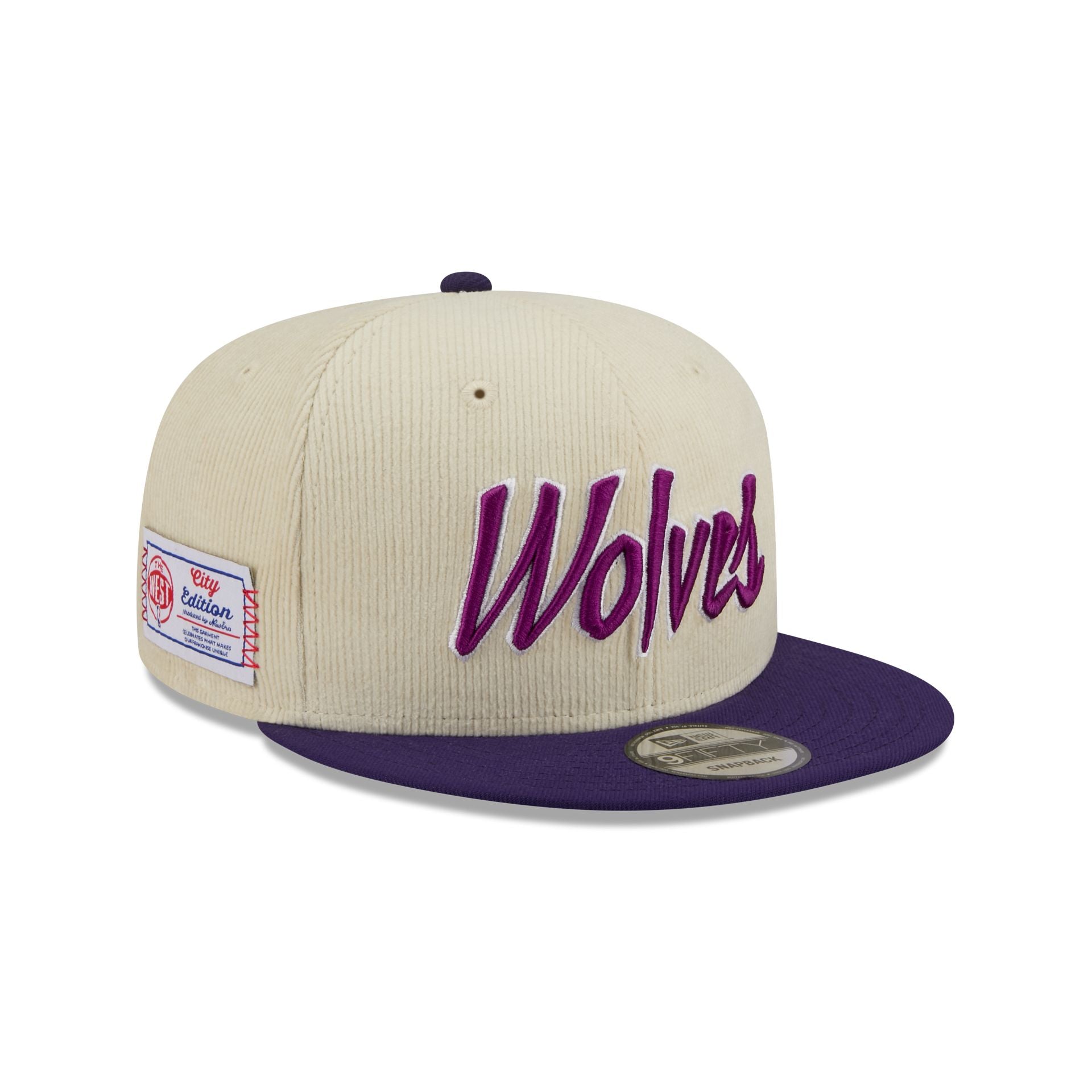 Minnesota Timberwolves 2025 City Edition Chrome White Corduroy