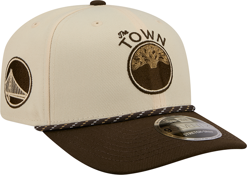 Golden State Warriors 2025 City Edition 9SEVENTY Stretch-Snap Hat