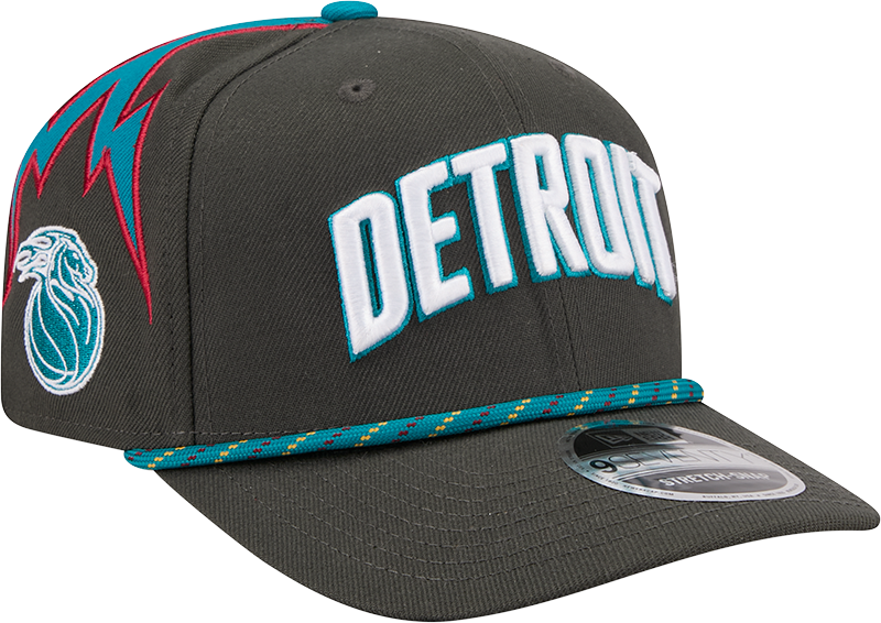 Detroit Pistons 2025 City Edition 9SEVENTY Stretch-Snap Hat